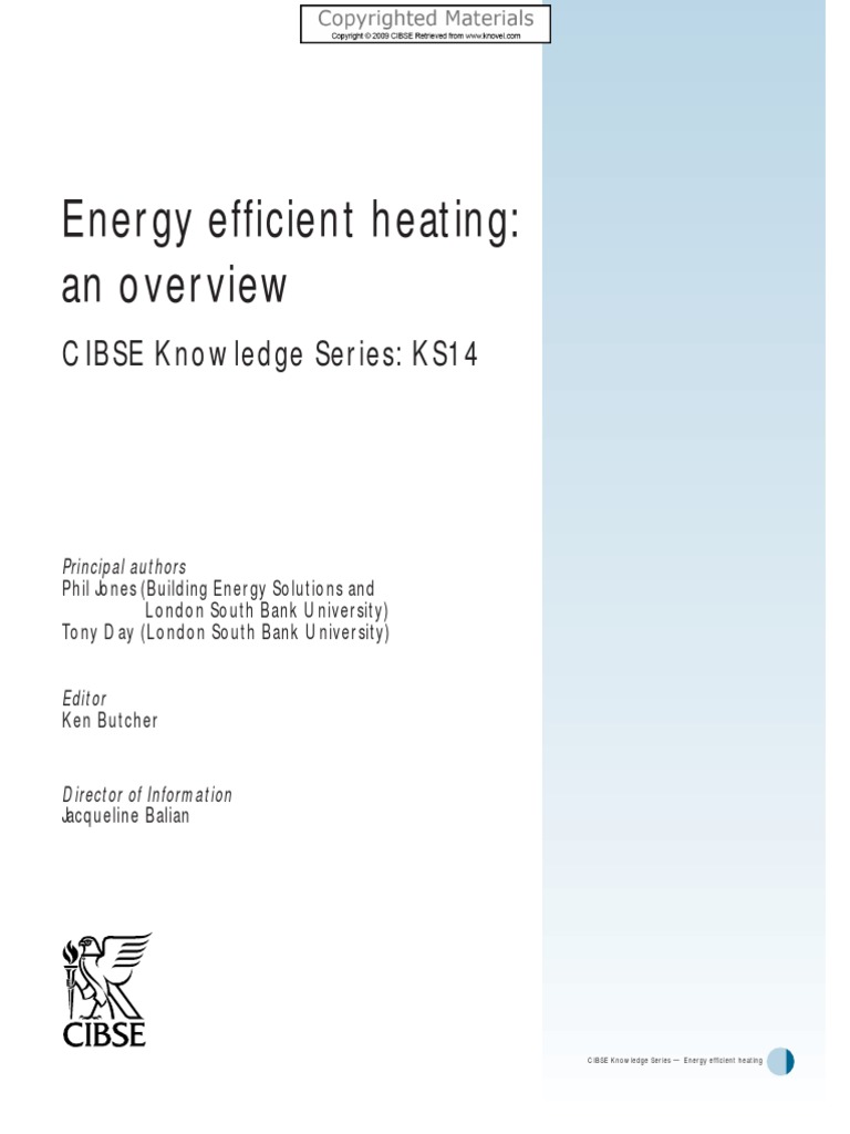 Energy Efficient Heating | PDF | Boiler | Cogeneration