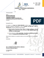 Oficio DES 004 2021 Relativo A Actas Acuerdos y Resoluciones de La Direccion de Educacion Superior Diciembre 2020.