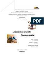 Acondicionamiento Neuromuscular