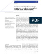 Int J of Andrology - 2011 - Van Den Driesche - Relative Importance of Prenatal and Postnatal Androgen Action in Determining