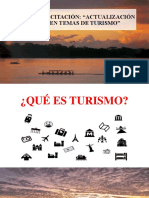 Actualización en Temas de Turismo