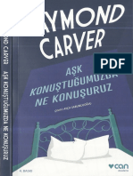 Raymond Carver - Aşk Konuştuğumuzda Ne Konuşuruz