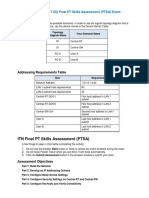 CCNA 1 - ITN Final PT Skills Assessment ID111