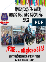 Banner de Buen Inicio Del Año Escolar 2023