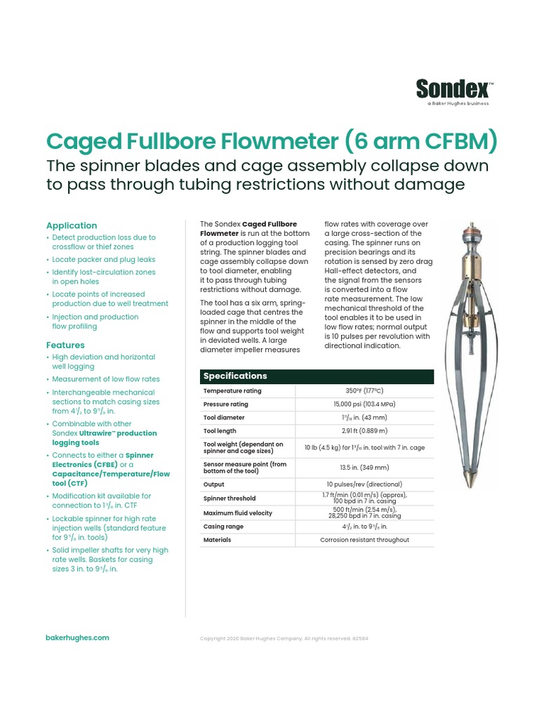 6 Arm CFBM | PDF | Flow Measurement | Manufactured Goods