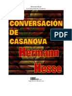 HERMANN HESSE - La Conversación de Casanova