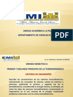 Ud 6 - Primer y Segundo Principio de La Termodinámica