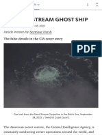 The Nordstream Ghost Ship