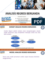 P 2. Analisis Regresi Berganda