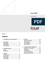 Polar FA20 User Manual English