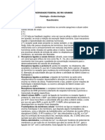 Questionário - Endocrinologia FURG - Gabarito