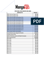 Lista Del 24 de Mayo de 2023