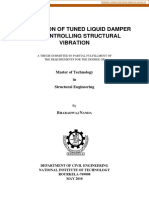 Application of Tuned Liquid Damper For Controlling Structural Vibration