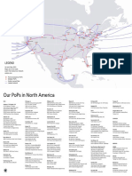Arelion Network Map North America May 2023