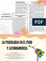 La Psicologia en El Peru y Latinoamerica