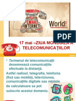 17 Mai Evoluția Telecomunicațiilor