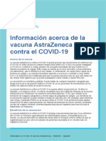 Covid 19 Vaccination Informaci N Acerca de La Vacuna Contra El Covid 19 de Astrazeneca Information On Covid 19 Astrazeneca Vaccine
