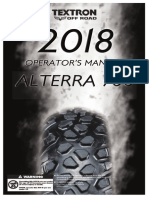 2018 Alterra 700 Owners Manual