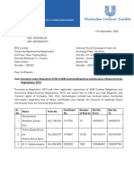 Sub: Intimation Under Regulation 39 (3) of SEBI (Listing Obligations and Disclosure Requirements) Regulations, 2015