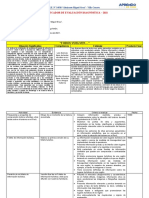 Planificador - EVALUACIÓN DIAGNOSTICA - V CICLO - AVANCE