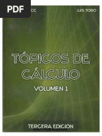 PDF Topicos de Calculo Volumen 1 3ra Edicion Compress | PDF