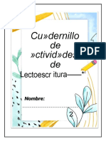 Cuadernillo Lectoescritura 