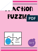 Fraction Puzzles 100 FOLLOWER