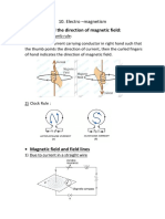 Electromagnetism Short Notes