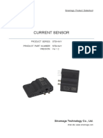 Sinomags Current Sensor STB - HA - Y Ver 1.2 EN