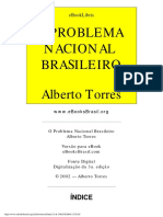 1. Alberto Torres o Porblema Nacional Brasileiro