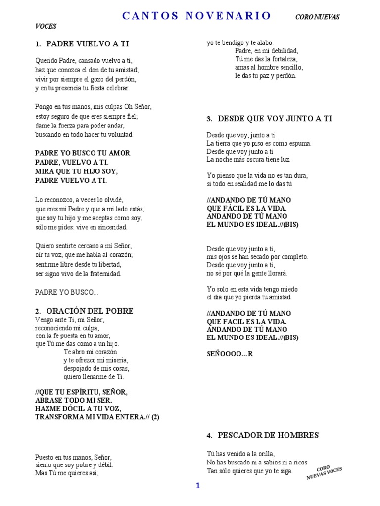 Cantos de Fe y Devoción | PDF | María, madre de Jesús | Amor