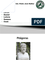 Trabalho Pitágoras