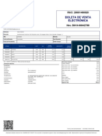 Boleta de Venta Electrónica: MBC Intercorp Sac