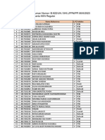 Daftar KKN Reguler