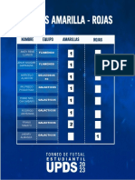 Lista de Tarjetas 27 de Junio