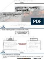 Estudos Geotcnicos Aplicados Pavimentao PAV