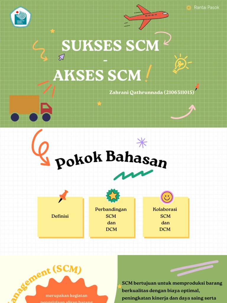 Kolaborasi SCM dan DCM untuk Sukses | PDF