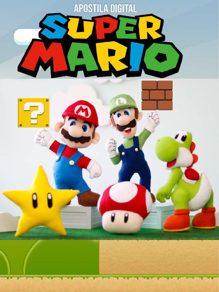 Moldes de Feltro: Super Mario e Amigos | PDF