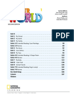 Our World 2E BrE L1 Student Book