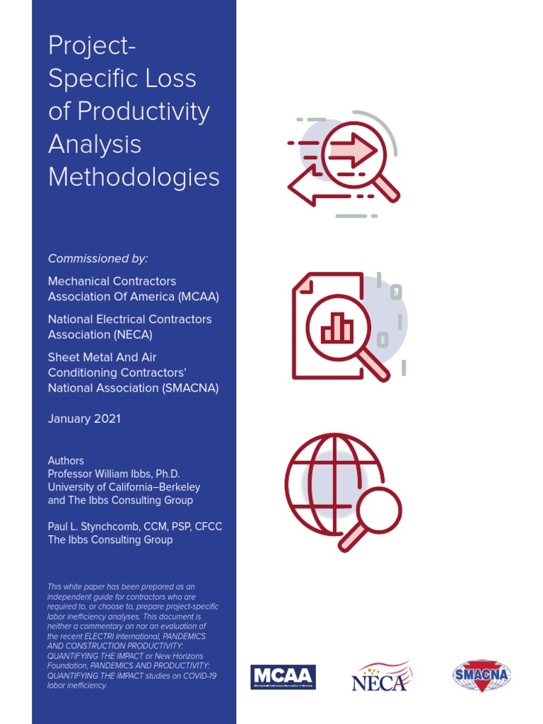 Analyzing Construction Productivity Loss | PDF | Damages | Statistics