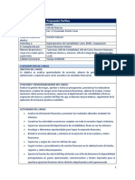 Formato Perfil de Cargo Jefe de Finanzas