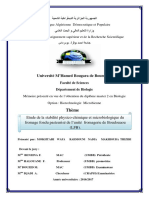 4.1.4-Etude de stabilité physico-chimique et microbiologique fromage fondu pasteurisé de la fromagerie de Boudouaou (LFB) 
