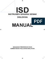 Manual Instrumen Senarai Semak Dislexia