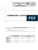 PGS-02-02 Procedimiento de Formación y Capacitación