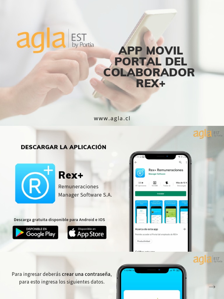 App Rex + Agla | PDF | Contraseña | Software de la aplicacion