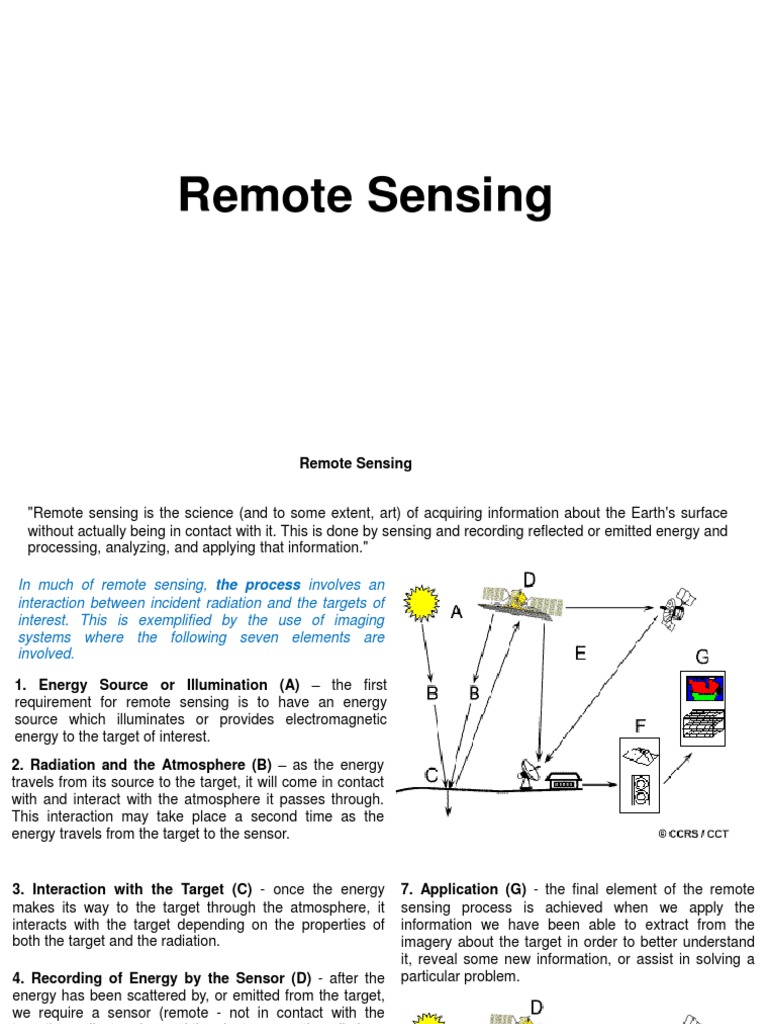 Remote Sensing 271222 | PDF | Electromagnetic Spectrum ...