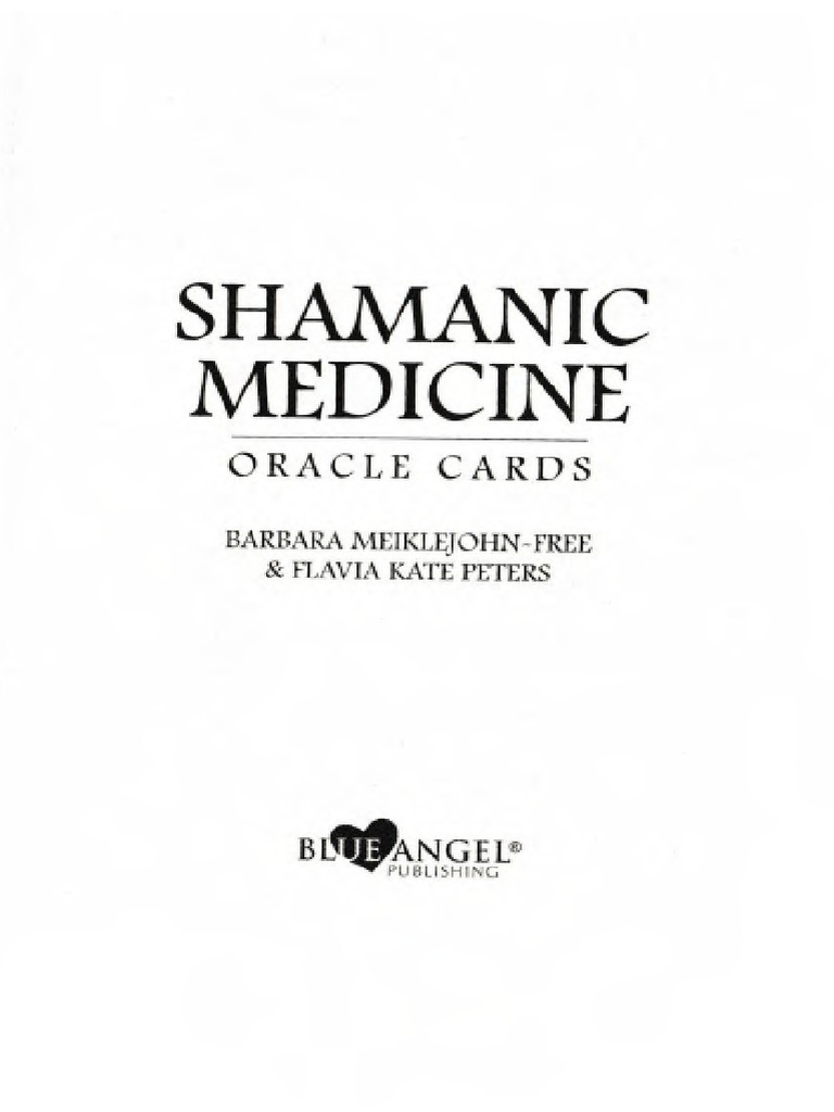 Shamanic Medicine Pdf