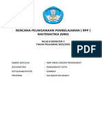 RPP 1 Lembar Matematika Kelas 8 Semester 2 - WWW - Kherysuryawan.id