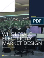 Wholesale Electricity Market Design: Rationale and Choices