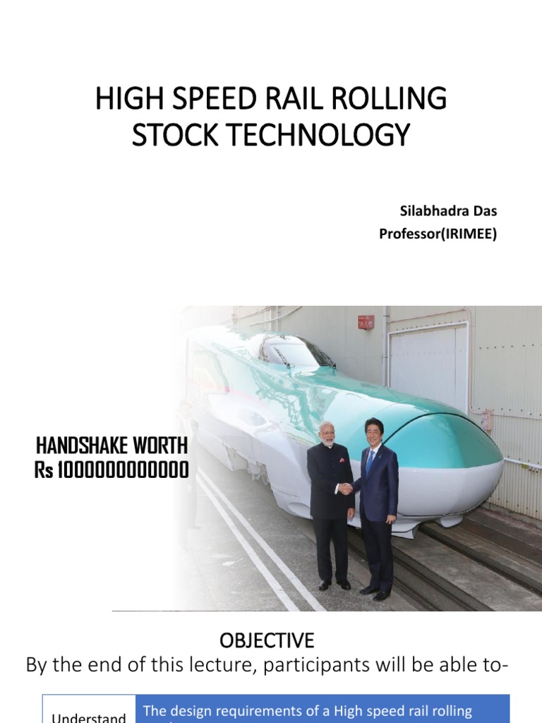 High-Speed Rail Rolling Stock Overview | PDF | High Speed Rail | Train